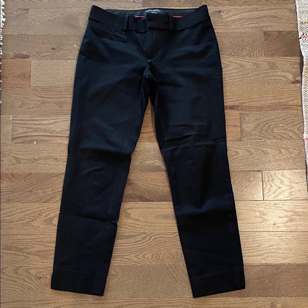 BANANA REPUBLIC Black Sloan Pant- 00P